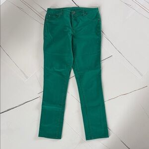 Style & Co. Vibrant Green Skinny Jeans
